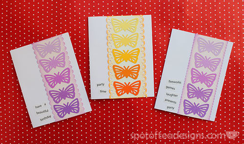 Use Your Stash Challenge: The Ombre Effect | Spot of Tea Designs