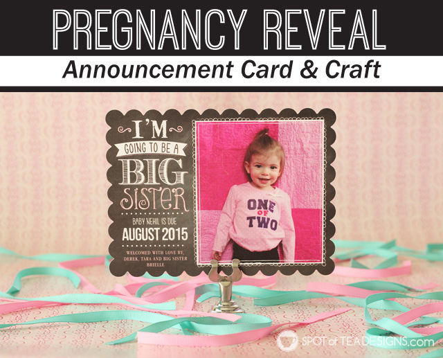 pregnancy reveal announcement cards with tiny prints make your own pregnancy announcements online