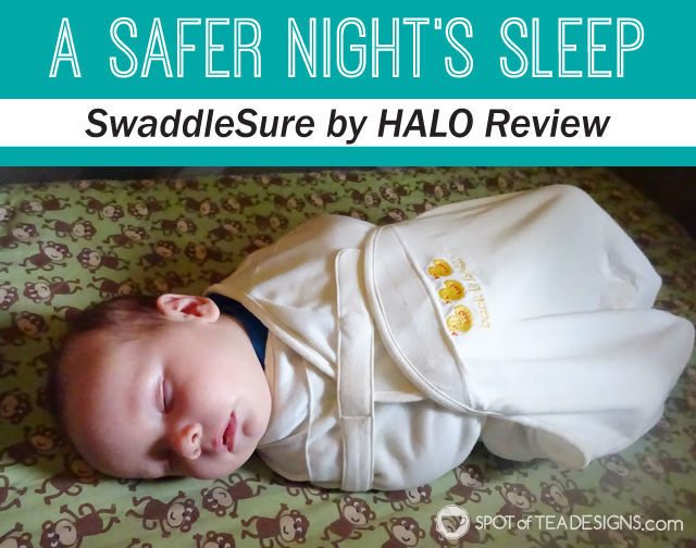 SwaddleSure by HALO Review and GIVEAWAY sponsored [CLOSED] Spot of