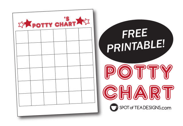sticker potty chart