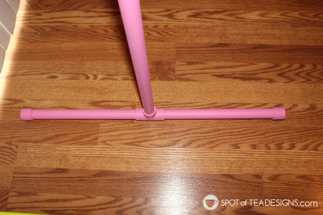 DIY Party Backdrop Stand - dimensions listed and tips on building one - Spotofteadesigns.com